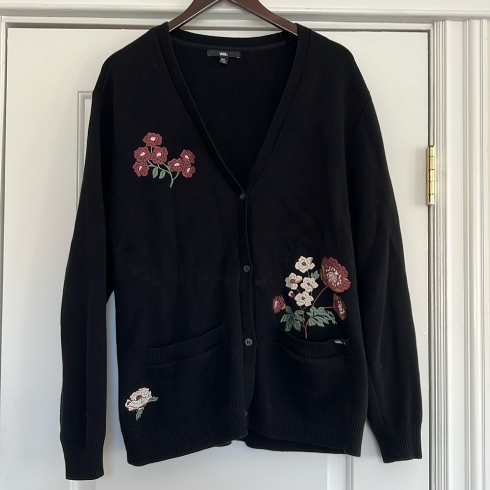 Vans  Embroidered Cardigan